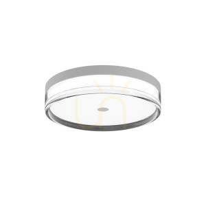 Plafón Italux Molino LED biely 24W 30 cm IP40 PLF-64536-S-WH