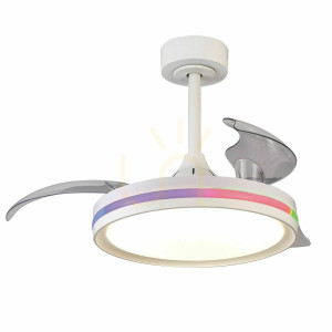 Luster Mantra NORTH 8729 so stropným ventilátorom