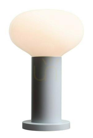 Stolová lampa Aldex Flo Grey S šedá kov sklo 19 cm 7000B22_S