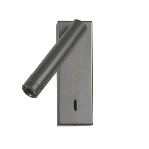 Nástenné svietidlo Italux Cali sivé LED 2,5W 3000K WL-21017-GR
