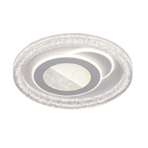 Plafón Italux Tempio LED biely 50 cm PLF-54182R-WH