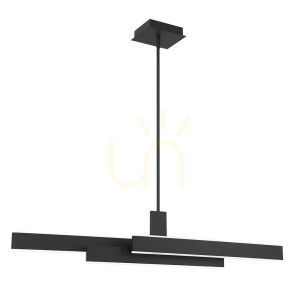 Ostrovná lampa CAMENO - Matná čierna QUINTIESSE
