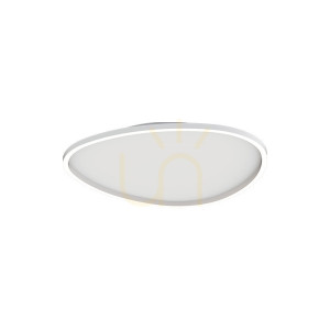 Stropné LED svietidlo Zambelis 39W 3000K biele 59 cm