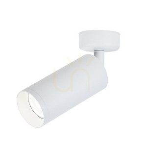 Stropný pohyblivý reflektor LED 9W biely ZAMBELIS