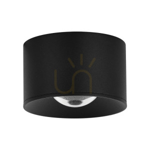 Stropný reflektor LED 8W čierny ZAMBELIS
