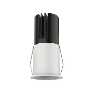 Zapustené bodové LED svetlo 9W 3000k White ZAMBELIS