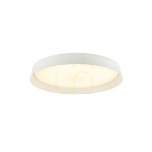 Stropné LED svietidlo Zambelis 20W 3000K biele matné Ø38 cm