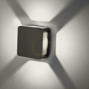 Vonkajšie nástenné svietidlo LED 4,2 W Graphite ZAMBELIS