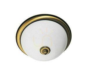 Plafón PLAFON Mosadz 2xE27/15W