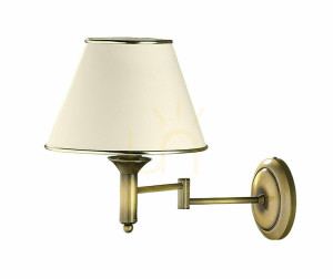 Nástenné svietidlo CLASSIC Brass 1xE27/15W