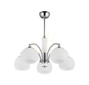 Luster LARGO Chrome 5xE27/15W