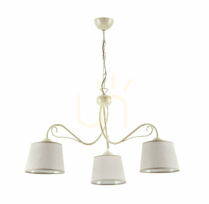 Luster KAMELIA béžový 3xE27/15W