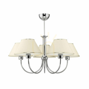 Luster BEGAMO Chrome 5XE27/15W