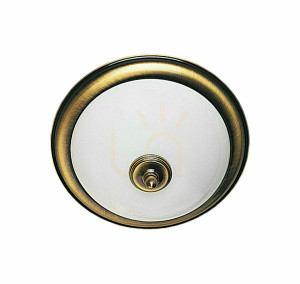 Plafón PLAFON Mosadz 2xE14/11W