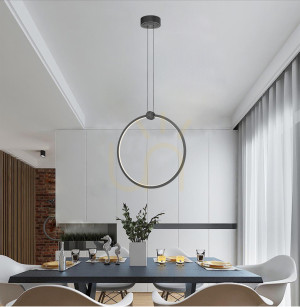 Okrúhle závesné svietidlo CIRCOLA 6218-0110 Aviano