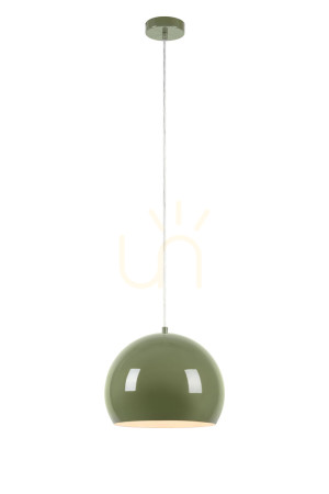 Závesné svietidlo Markslojd POP 1L zelené oceľ 28 cm 108988