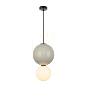 Závesné LED svietidlo Italux Pieve biele 7W 3000K PND-95221-1L-GR