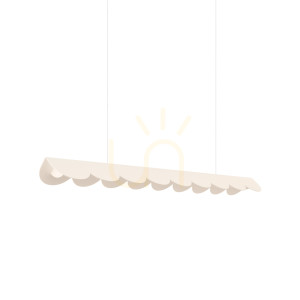 BISCUIT 100 béžová LED 3000K závesná lampa
