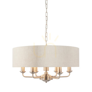 Závesné svietidlo Highclere Beige Endon.