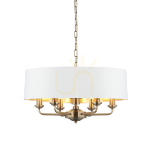 Závesné svietidlo Highclere Brass Endon
