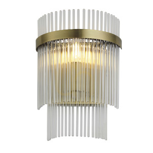 Nástenné svietidlo Marietta Brass Endon