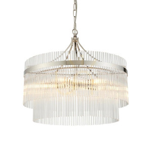 Závesné svietidlo Marietta Silver Endon