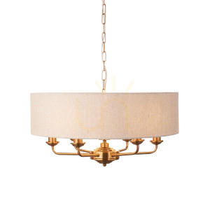 Závesné svietidlo Highclere Brass Endon