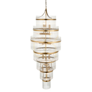 Závesné svietidlo Marietta Grand Brass Endon