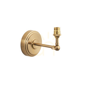 Nástenné svietidlo Step Wing Brass Endon