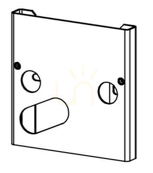 Montážna vzdialenosť svietidla: - Namsos mini wall art NORLYS157AL