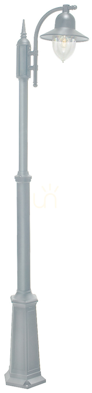 COMO NORLYS 371WH Biela záhradná lampa Norlys E27.