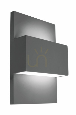 Vonkajšie nástenné svietidlo GENEVA NORLYS 1878GR White LED 2700K Norlys.