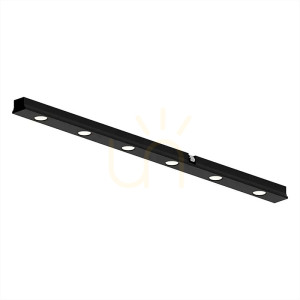 Magnetické ultra tenké bodové svetlo 6W 3000k čierne ZAMBELIS