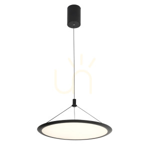 Závesné LED svietidlo Italux Cabras čierne 30W PND-02123-BK