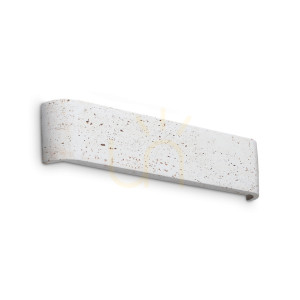 Nástenné svietidlo Ideallux Delta 369563 betón LED 14W 3000K Ø41 cm