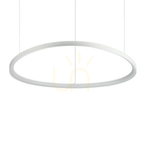 Prívesné svetlo Ideallux GEMINI 372211 biele LED 78W 4000K Ø105 cm