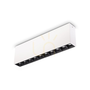 Plafón Ideallux LIKA 367361 biely LED 21W 3000K Ø26,9 cm