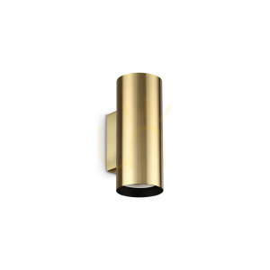 Nástenné svietidlo Ideallux LOOK 369990 mosadz 2x GU10 ⌀6 cm