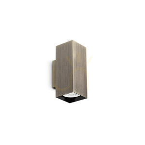 Nástenné svietidlo Ideallux LOOK 370231 mosadz 2x GU10 15 cm