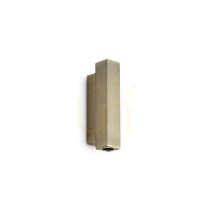 Nástenné svietidlo Ideallux LOOK 370712 mosadz 2x9W LED 3000K
