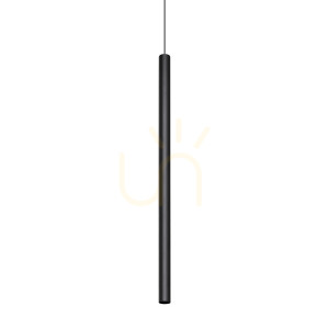 Závesné svietidlo Ideallux Look 371542 čierne GU10 Ø4 cm