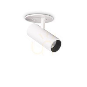 Zapustené svietidlo Ideallux NOVA 364353 biele 6W 4000K Ø6,8 cm