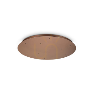 Stropný kryt Ideallux ROSONE 344324 medený ø60 cm