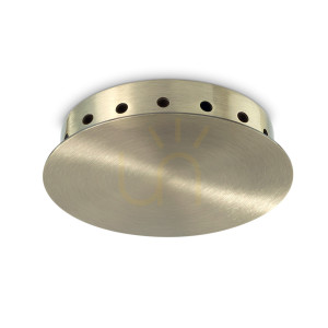 Stropná rozeta Ideallux ROSONE 370781 mosadzná 18 cm