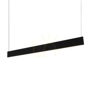Koľajnicové svietidlo Ideallux STEEL čierne 24W 3000K 120 cm 368771