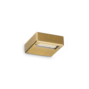 Nástenné svietidlo Ideallux TAB 354552 mosadzné LED 24W 10 cm