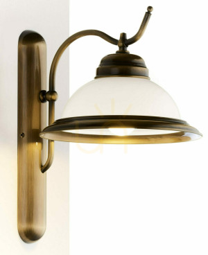 Nástenné svietidlo OPAL Brass E27 JUPITER