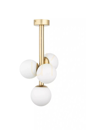 Plafón Sigma PERLA LUX 4 zlatý biely 40777