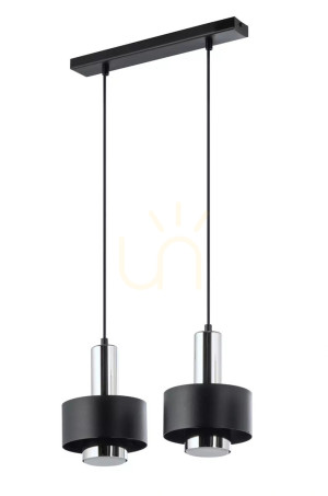 Závesné svietidlo Sigma RIF LUX 2 čierne 12W GX53 40784