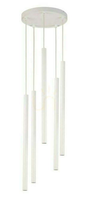 Závesné svietidlo Sigma Sopel 5 biele G9 33626